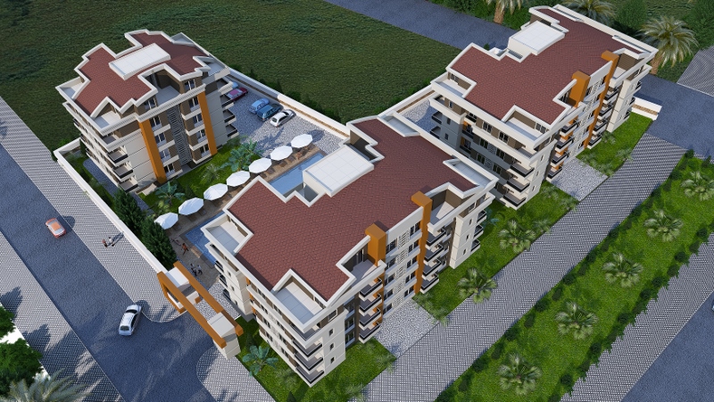 شقق سكنية للبيع و للاستثمار في انطاليا في تركيا 6