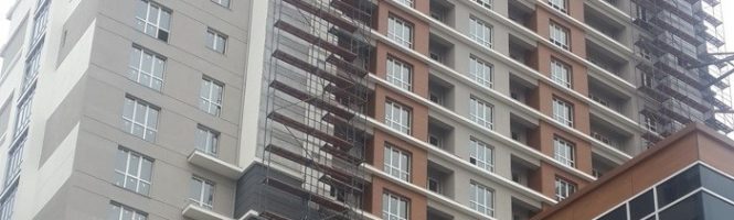 شقق ضمن مجمع في اسطنبول في تركيا