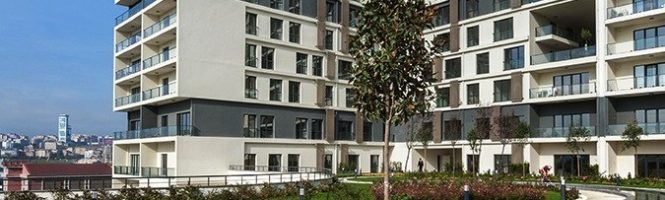 عقارات فخمة ضمن مجمع سكني في اسطنبول