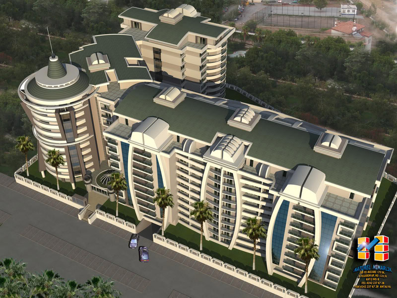 antalya appartamenten mit modernen architektur 5