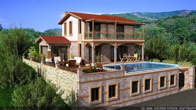 luxus villa in kemer türkei 2