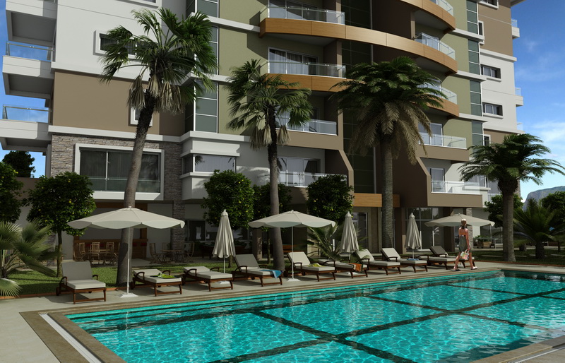 Alanya Wohnungen zum Verkauf am Kleopatra Strand 6