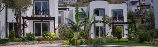 bodrum villa am meer