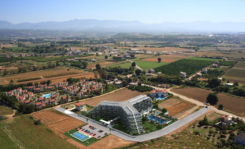 Immobilien Side in einem Spa Resort mit Privat Wohnungen zum verkauf 15