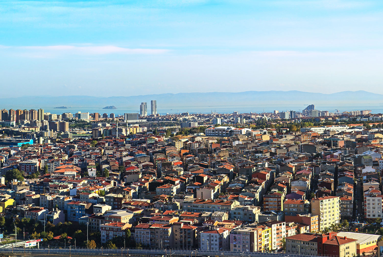 آپارتمانهای بادید زیبای دریا در استانبول 15