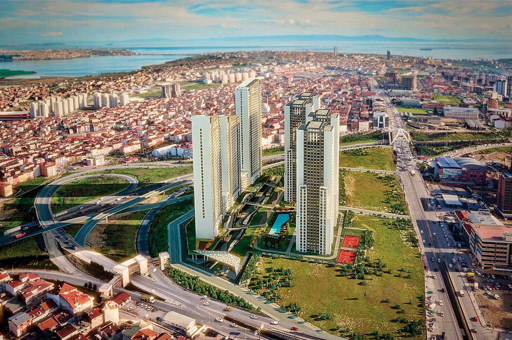خرید آپارتمان استودیو با منظره دریا استانبول 13