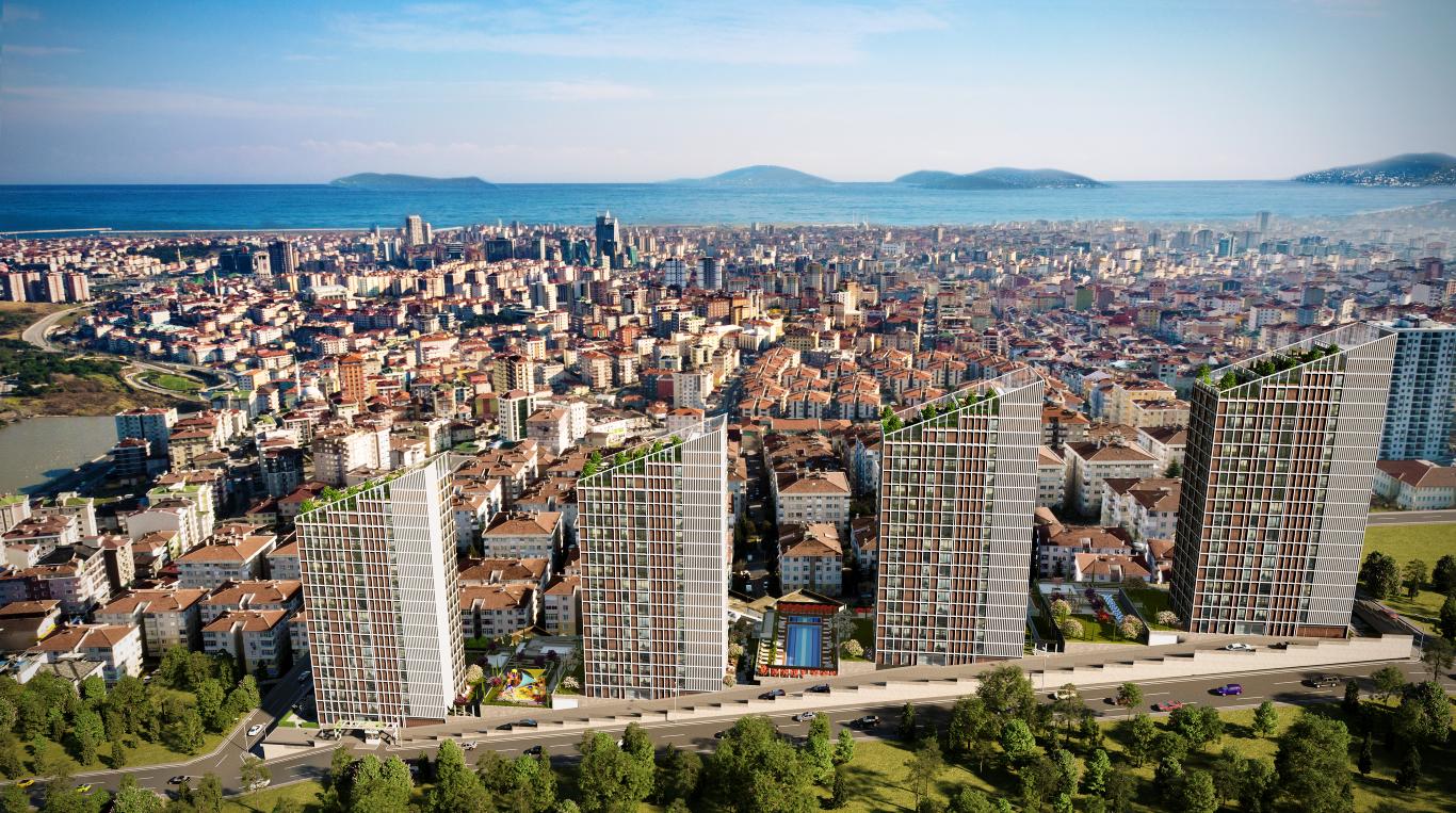 مجموعه آپارتمان ها در مالتپه استانبول 11