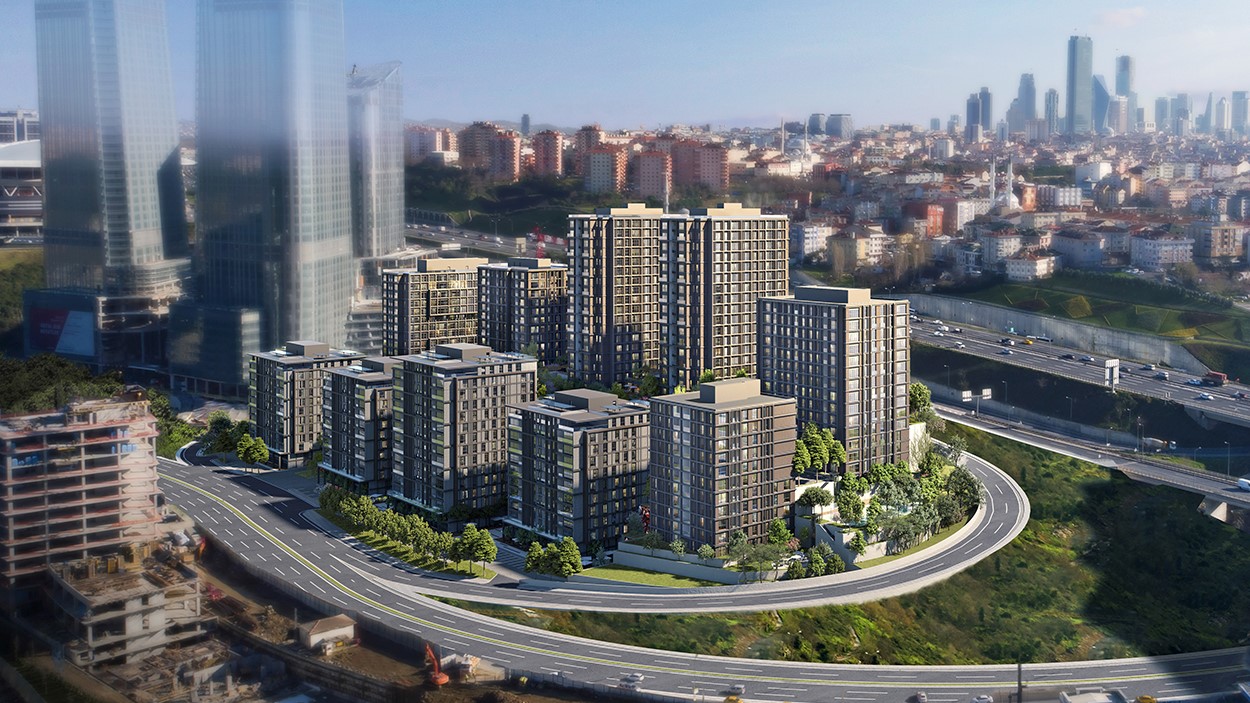 آپارتمان برای فروش در مسلک استانبول 8