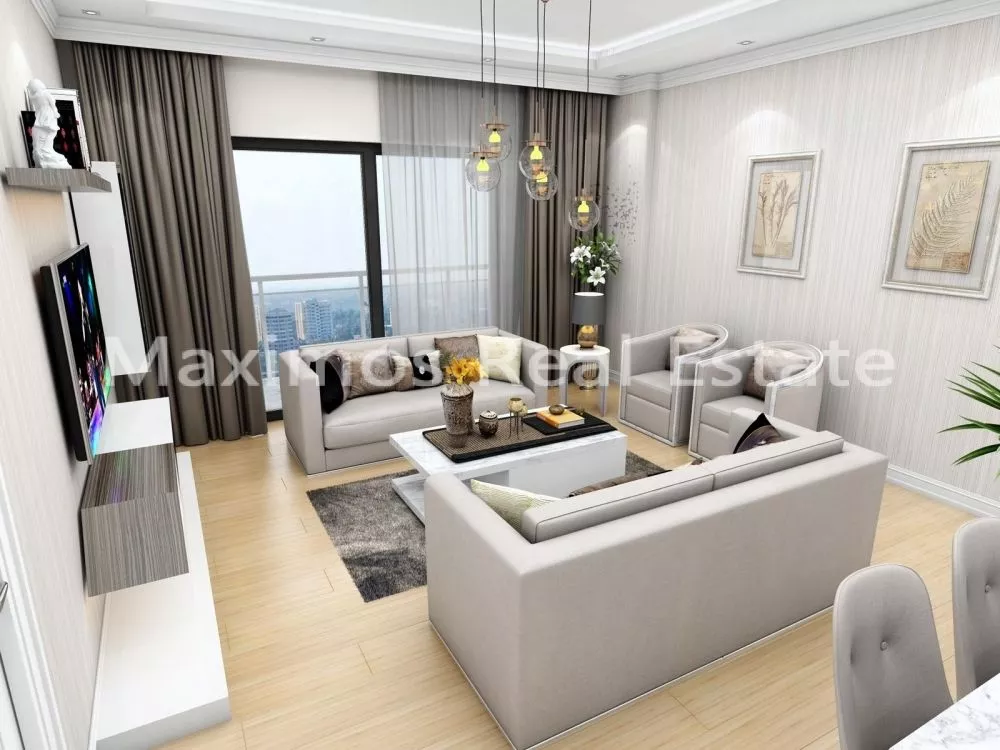 آپارتمان های آماده برای فروش با ویو دریا در بیلیکدوزو 12