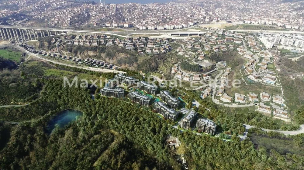 آپارتمان با دید جنگل برای فروش در بیکوز استانبول ترکیه 12