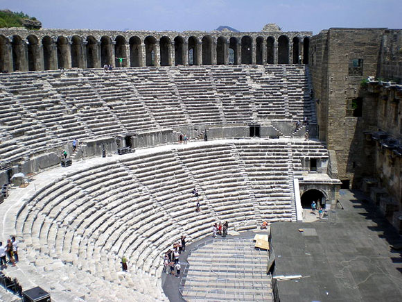 side turkey amphitheater