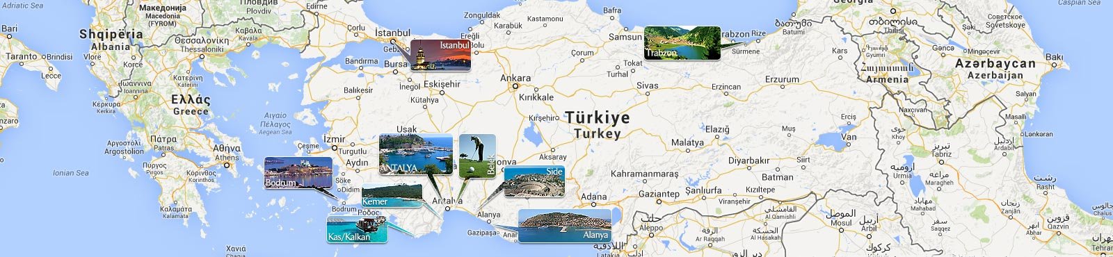 Property Turkey Map
