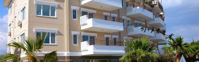 alanya apartments at the seaside
