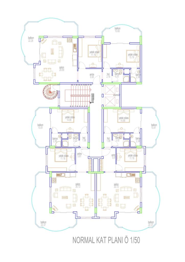 alanya luxury apartments close to the sea 3