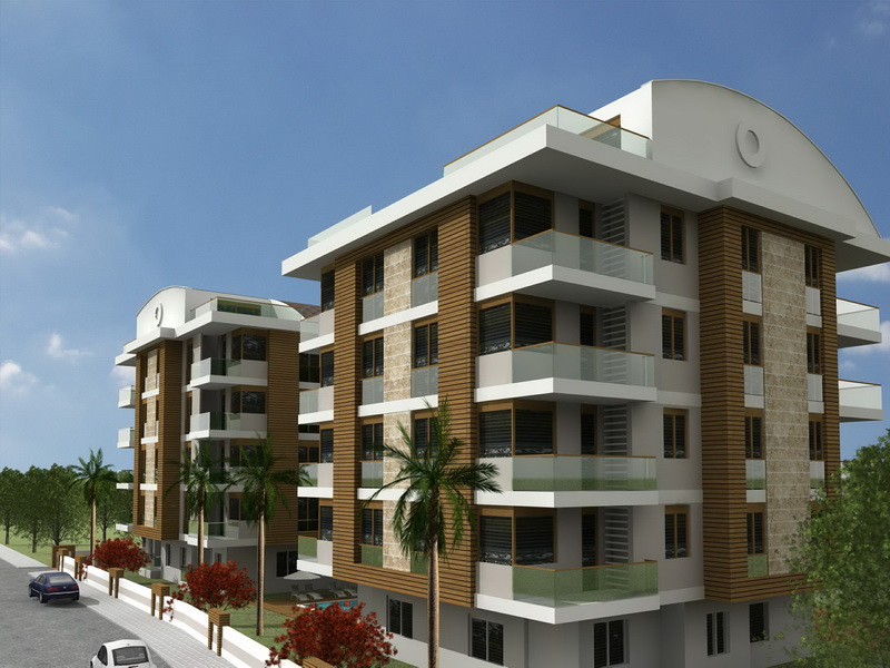 apartments with pool antalya 6