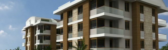 apartments with pool antalya