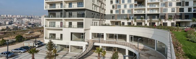 istanbul project apartments with huge indoor and outdoor pool