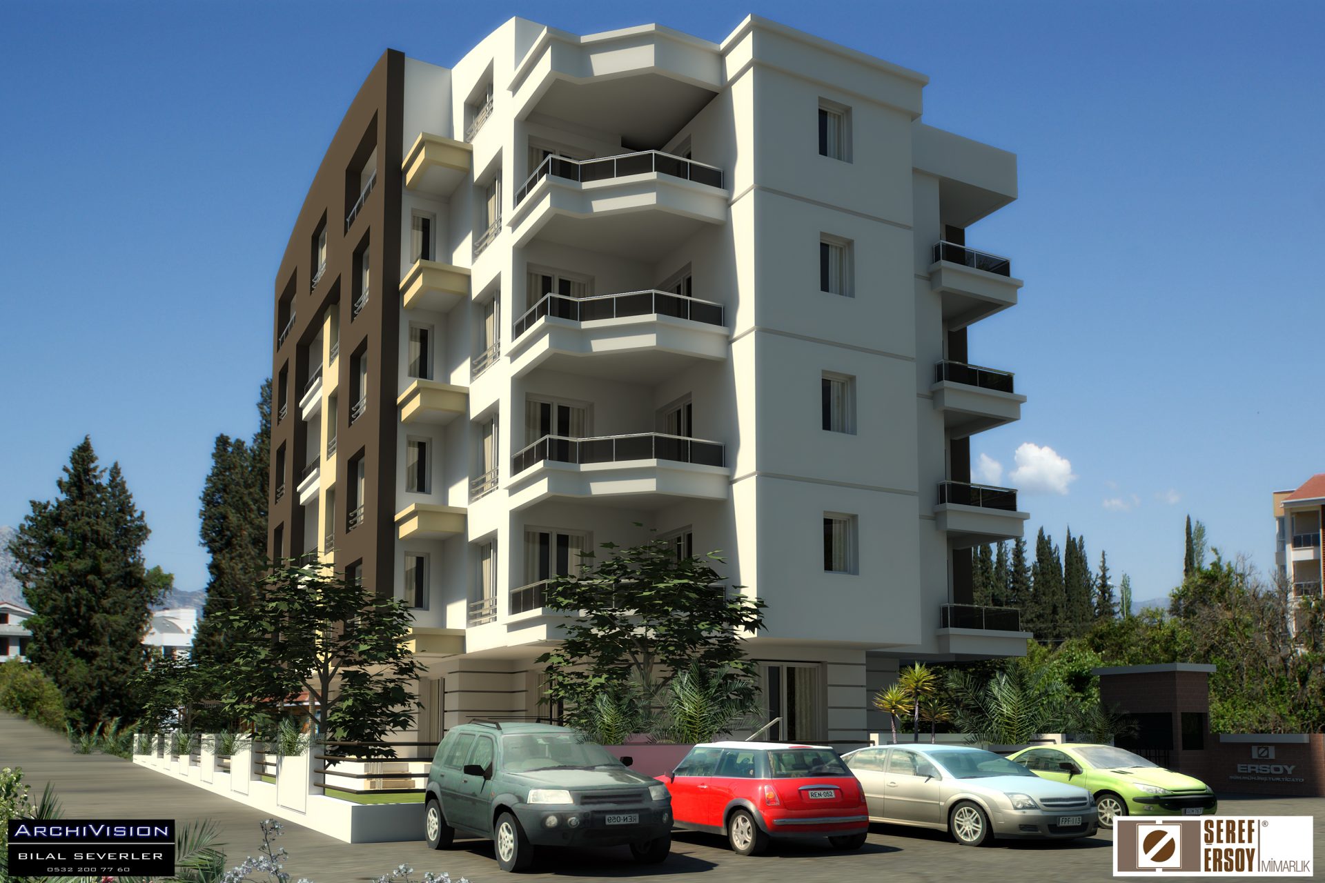 modern complex apartment antalya 1