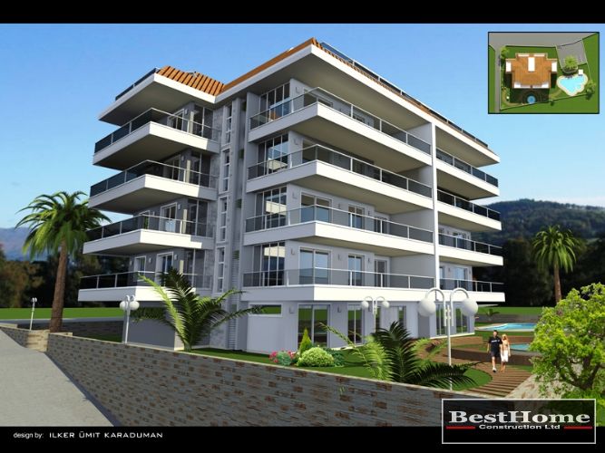 apartments for sale alanya oba 3