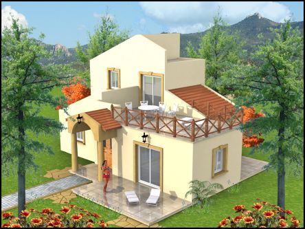 villa in turkey to build 3
