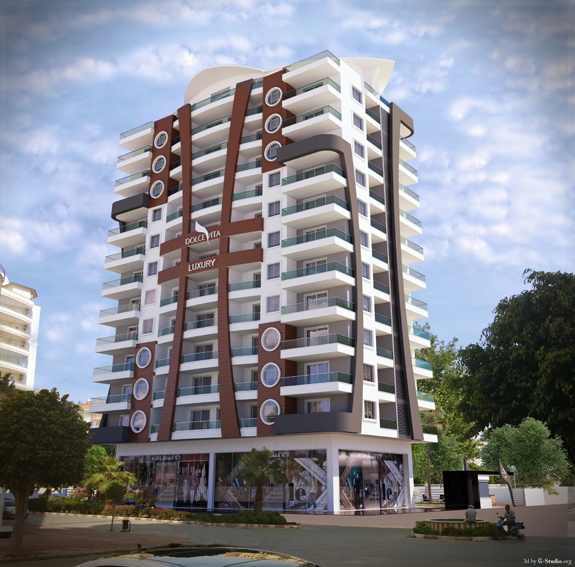Apartments in Alanya for Sale – Gated Complex with Sea & Mountain Views, Privacy, and Wellness Facilities in Mahmutlar 1