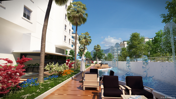Apartments in Alanya for Sale – Gated Complex with Sea & Mountain Views, Privacy, and Wellness Facilities in Mahmutlar 2