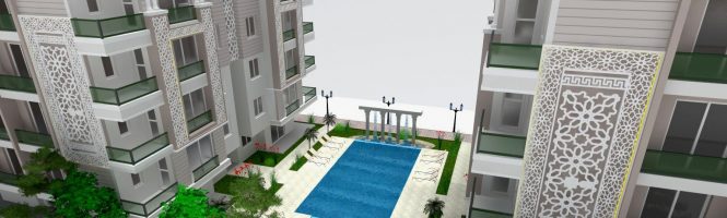 buy property antalya with mountains view