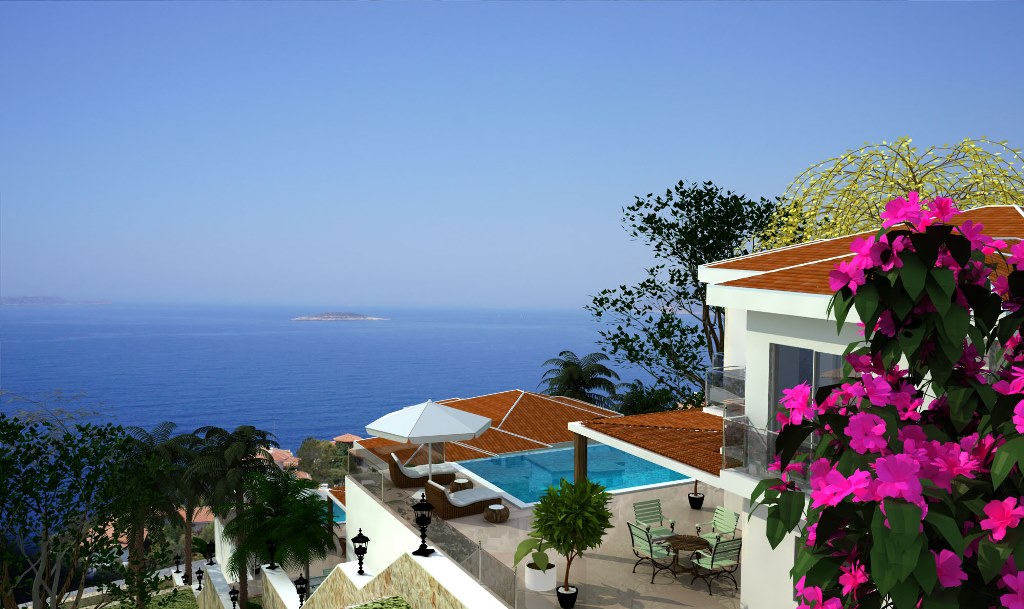 buy villa in kas antalya 1