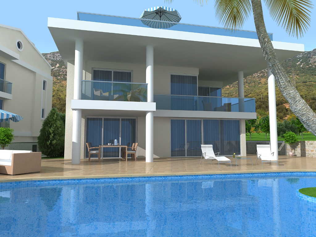 luxury villa for sale in kalkan 11