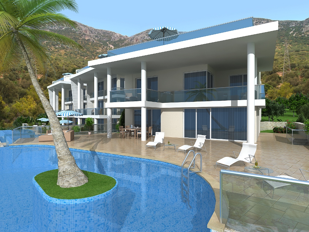 luxury villa for sale in kalkan 12