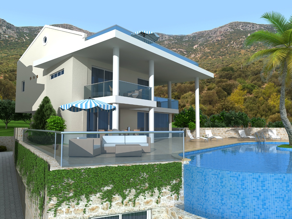 luxury villa for sale in kalkan 9