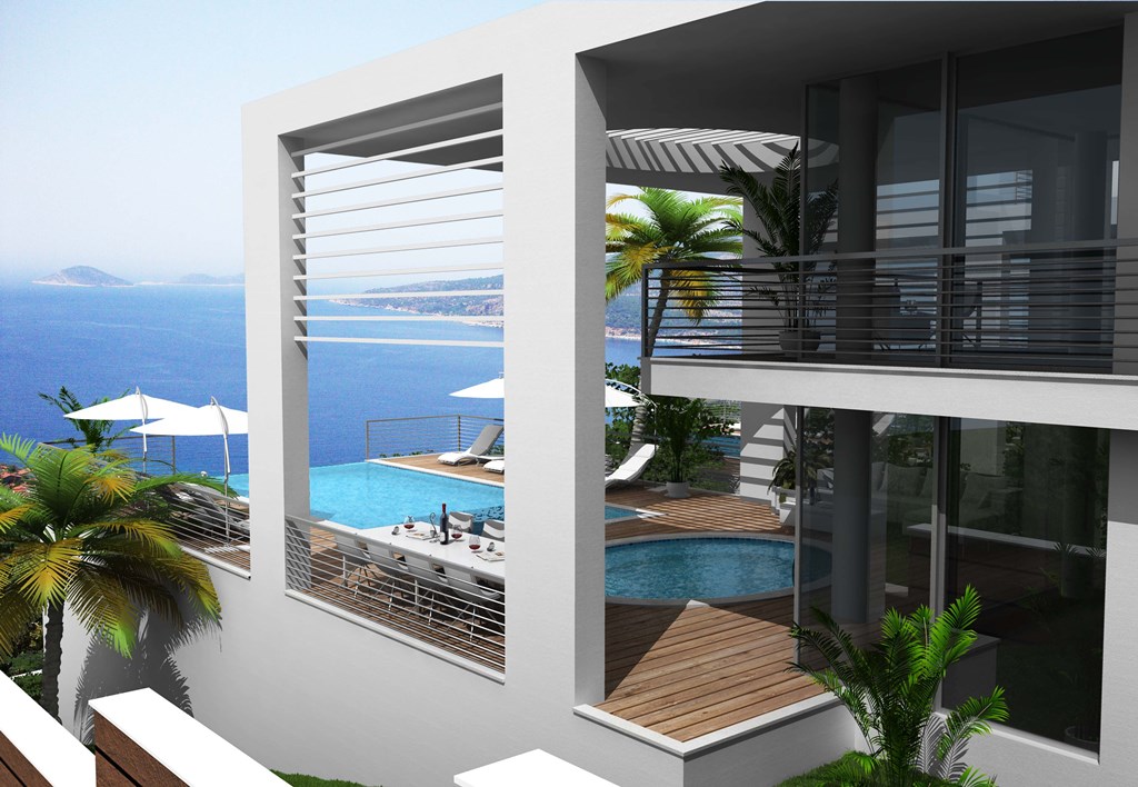 modern villa for sale kalkan turkey 3