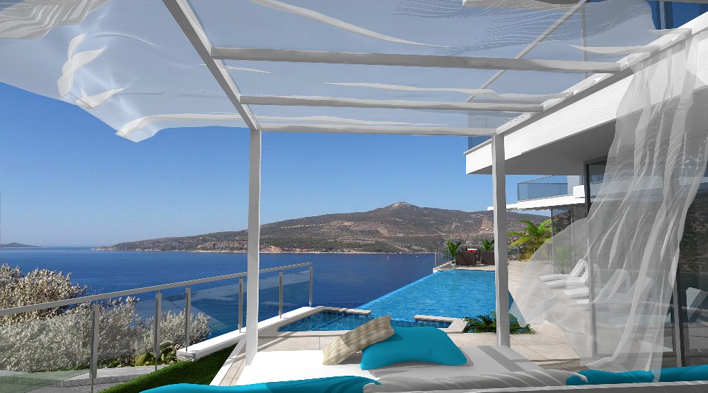 villa for sale kalkan 4