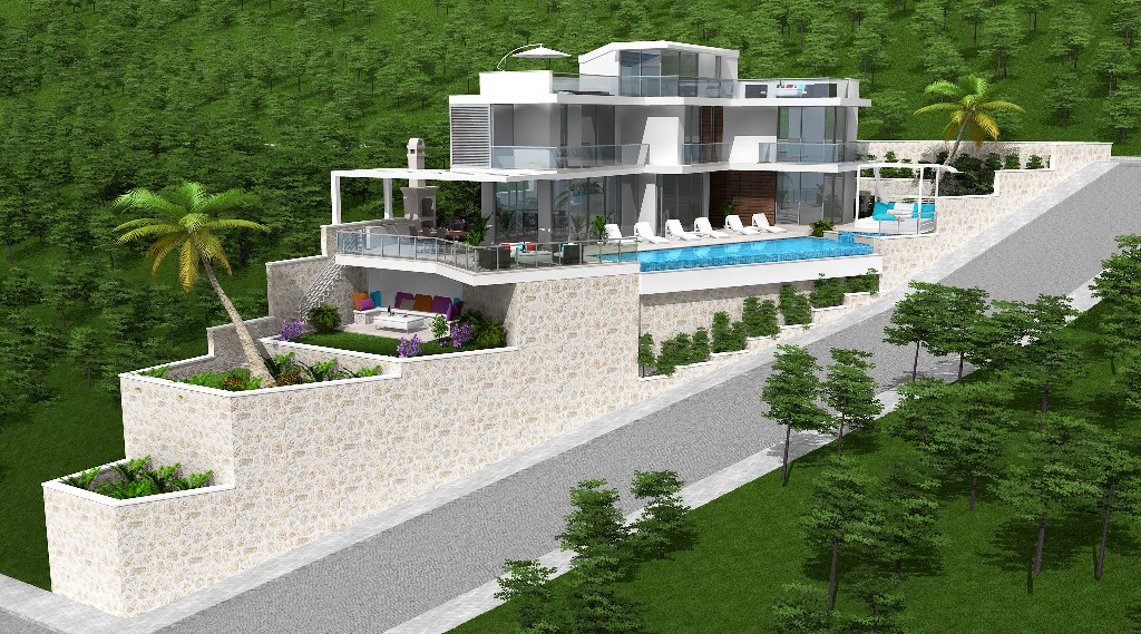 villa for sale kalkan 16