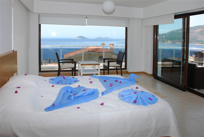 villa in kalkan with sea view 14