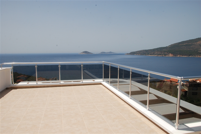 villa in kalkan with sea view 4