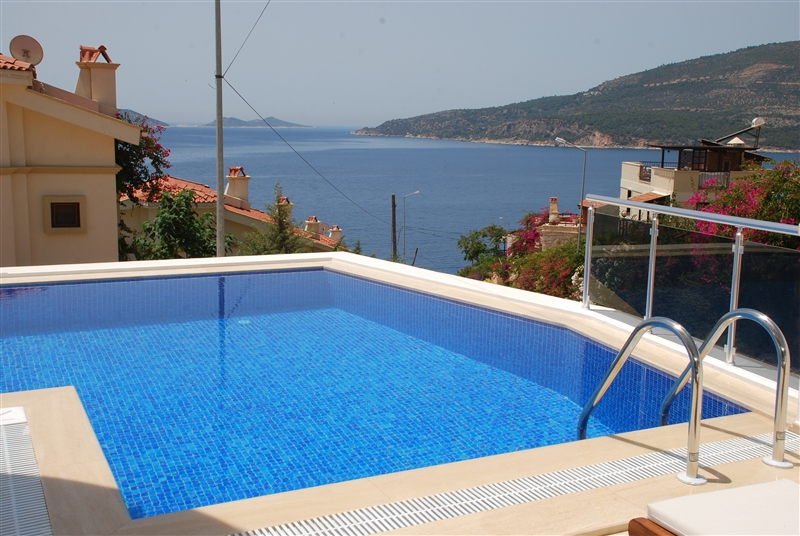 villa in kalkan with sea view 1