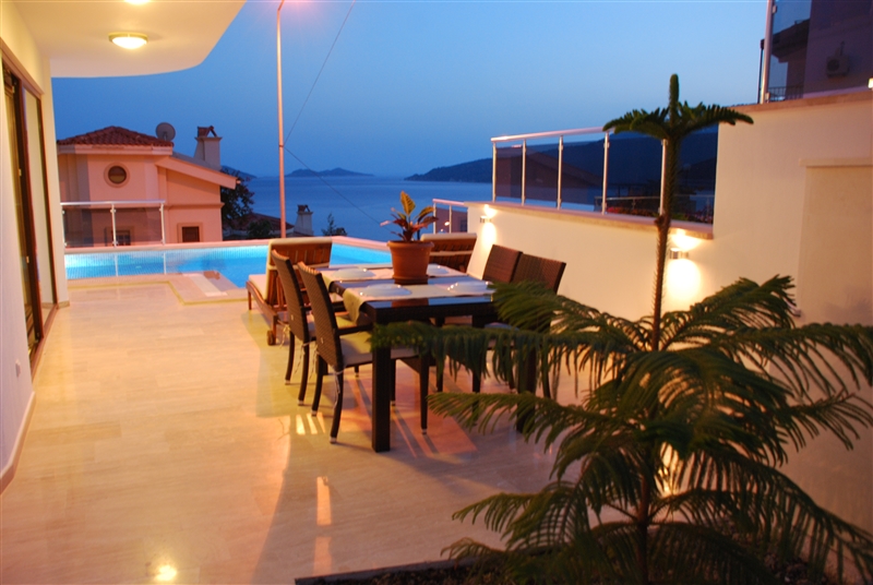 villa in kalkan with sea view 9