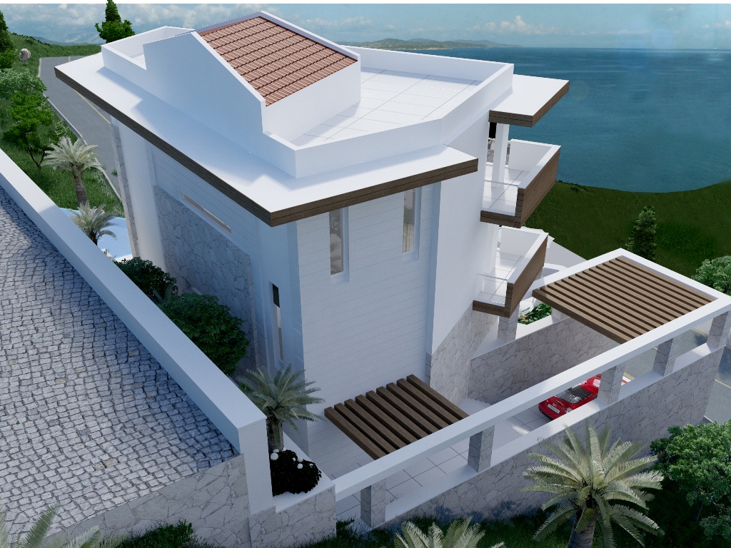 villa with view for sale kalkan 6