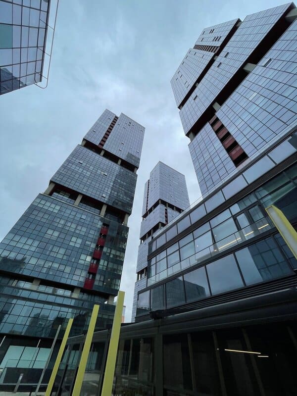 Supermodern Asia Istanbul Apartments with a Mall underneath offering view to Princess Islands 9