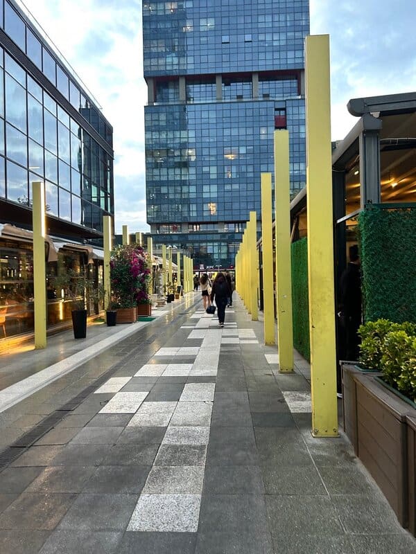 Supermodern Asia Istanbul Apartments with a Mall underneath offering view to Princess Islands 19