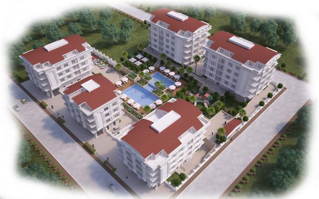 apartments with mountain view antalya 10