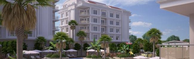 apartments with mountain view antalya