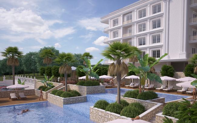 Buy An Apartment with Sea View In Antalya 1