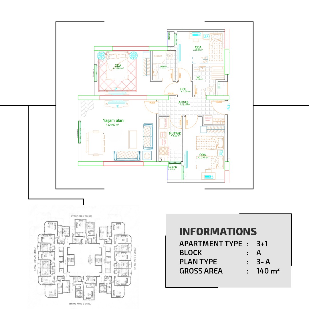 Istanbul Modern Apartments 27