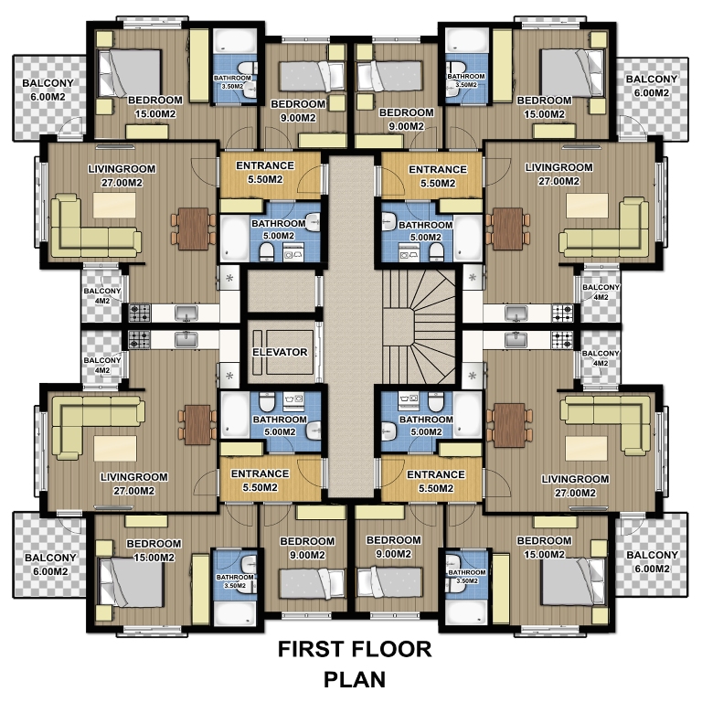 New City Apartments Inside Antalya 11