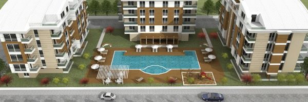 studio apartment in antalya in a premium compound with heated indoor pool near city amenities
