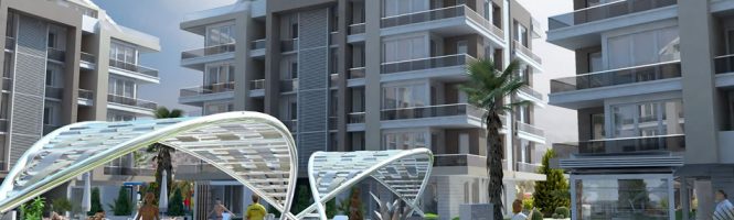 Antalya Turkish complex apartments for sale