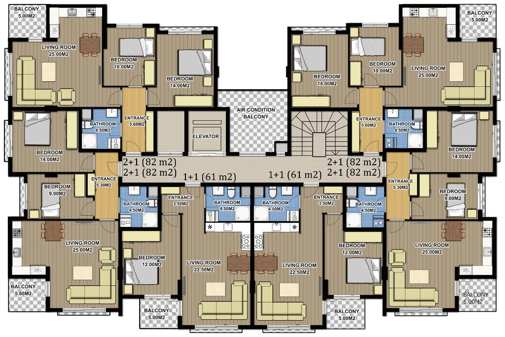 New Modern Antalya Apartments 5