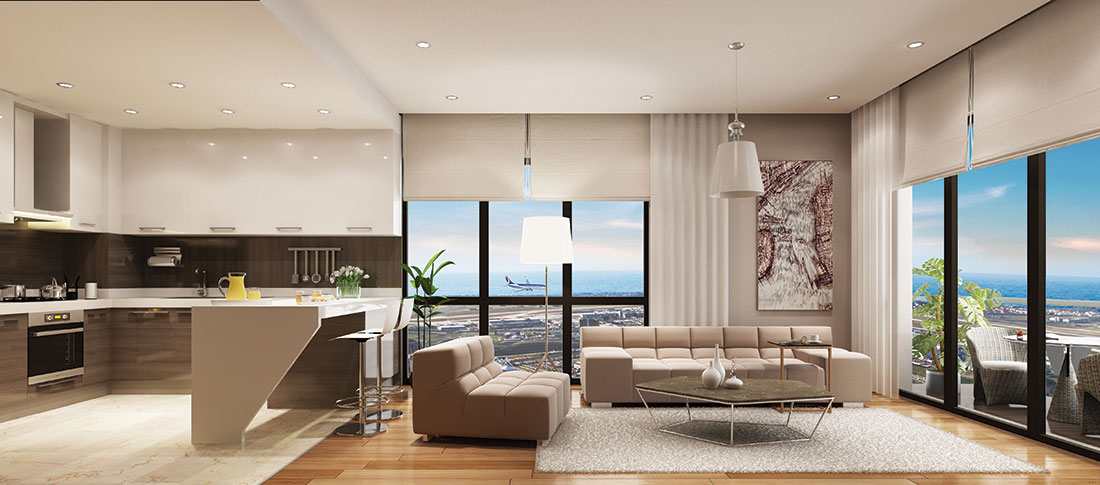 Istanbul Apartments With Sea View  16